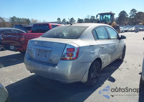 2008 Nissan Sentra 2.0S from USA, damaged, VIN 3N1AB61E58L624163
